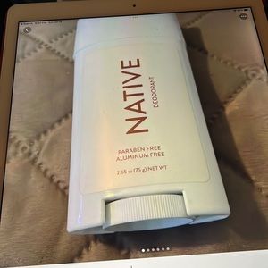 Native brand deodorant, 2.65 oz., (1)New never used